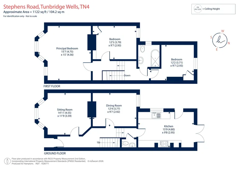 Floorplan 1 for Stephens Road, Tunbridge Wells, TN4