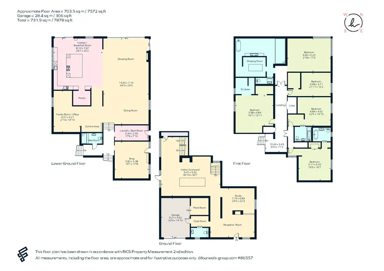 Floorplan 1 for North Road, Goudhurst, TN17