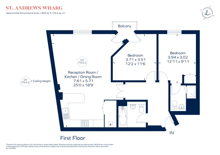 Floorplan 1 for Shad Thames, London, SE1