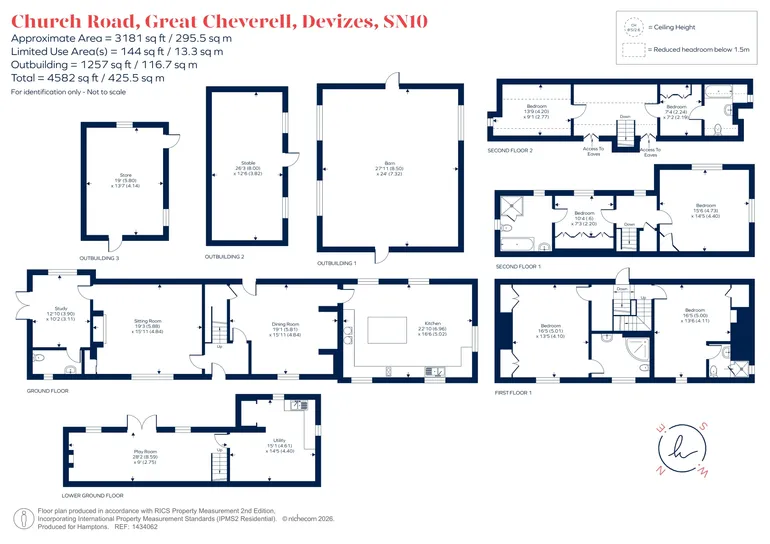 Floorplan 1 for Church Road, Devizes, SN10
