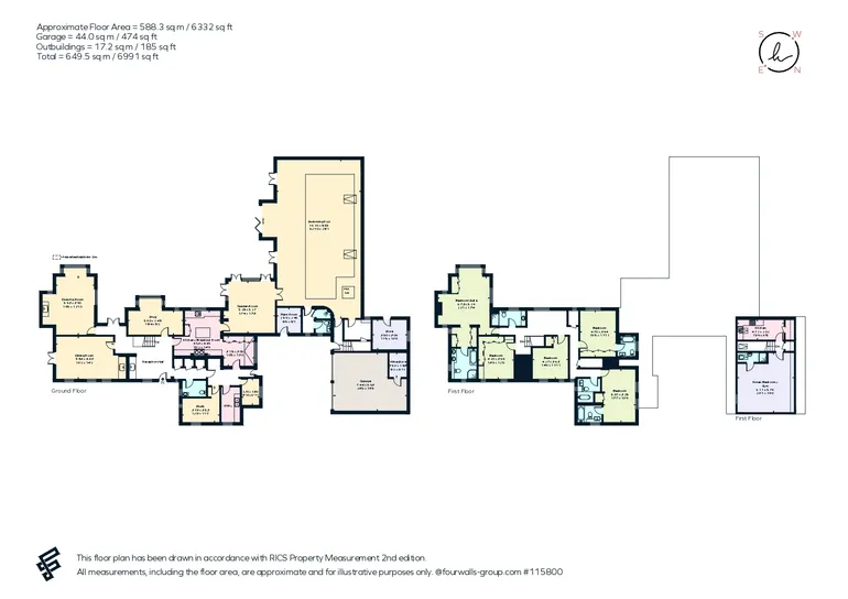 Floorplan 1 for Chatter Alley, Dogmersfield, RG27