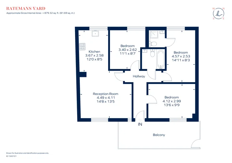Floorplan 1 for 28 Tooting High Street, London, SW17