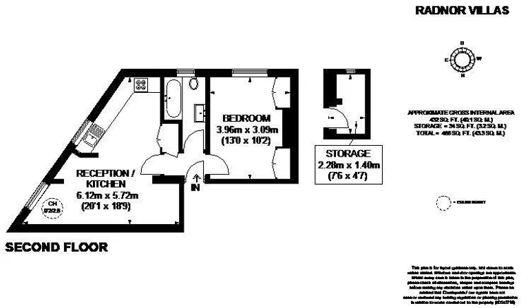 Floorplan 1 for King Henrys Walk London N1
