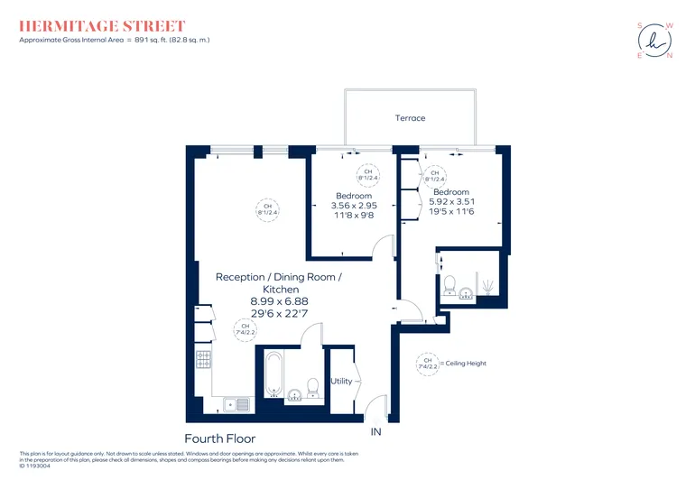 Floorplan 1 for Paddington Exchange Paddington W2