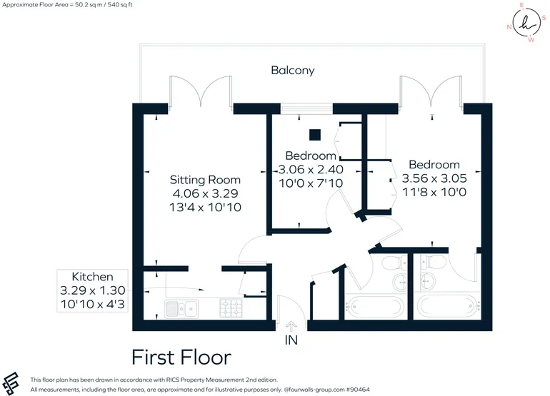 Floorplan 1 for Platinum House London HA1