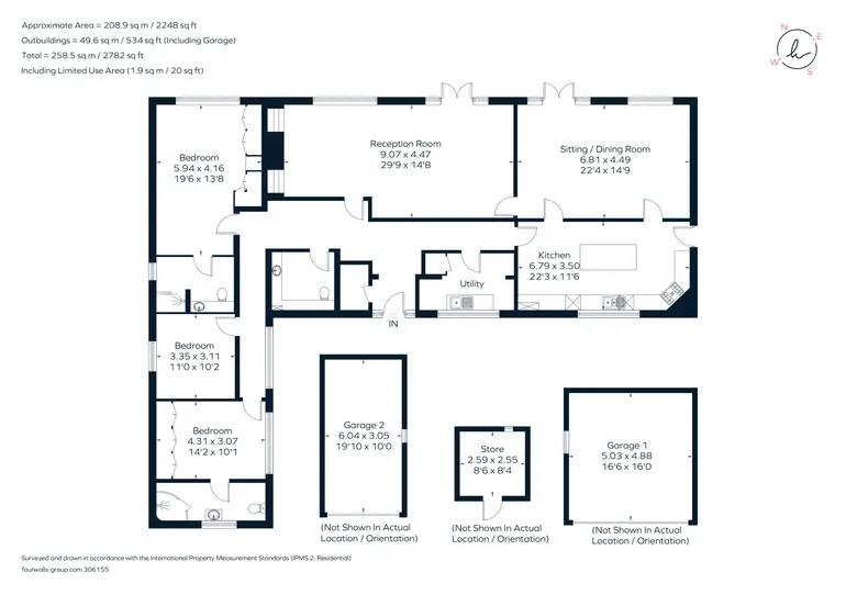 Floorplan 1 for Down Place Water Oakley SL4