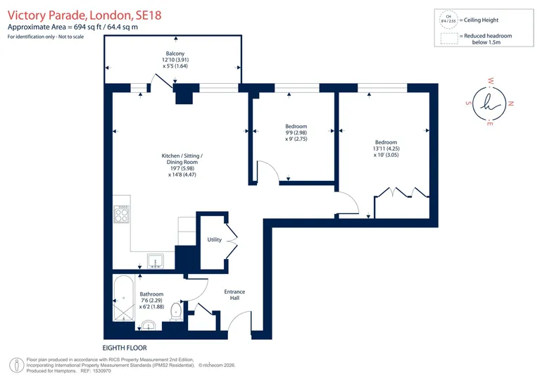 Floorplan 1 for Victory Parade London SE18