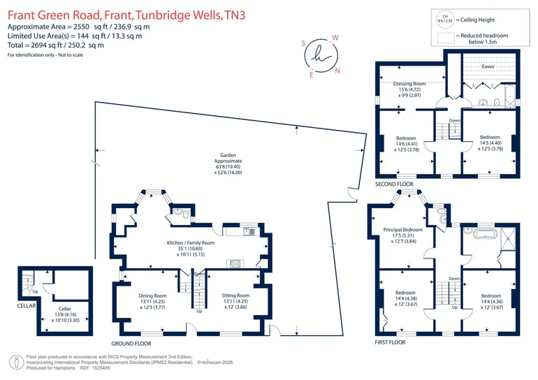 Floorplan 1 for Frant Green Road, Frant, TN3