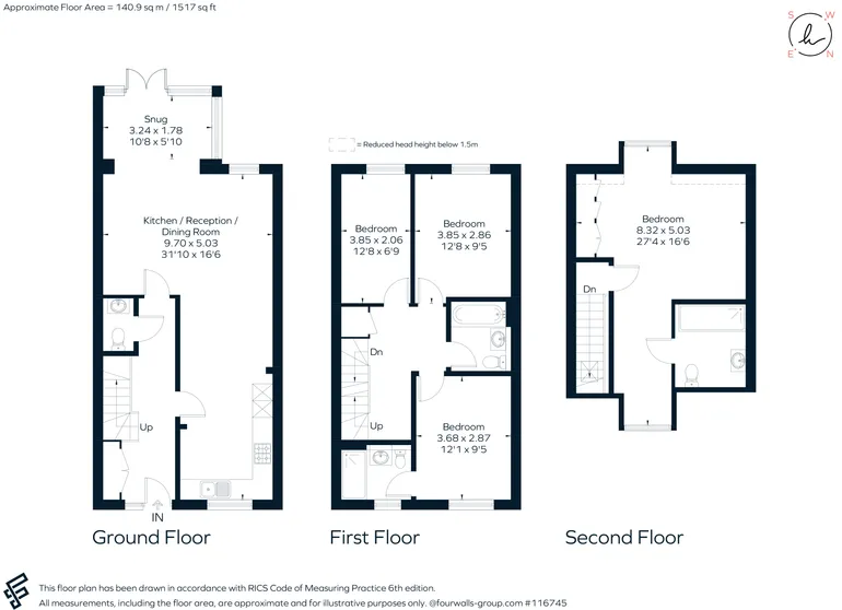 Floorplan 1 for Chapel Gardens, Alton, GU34