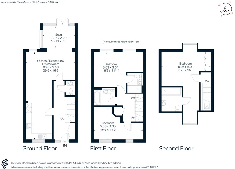 Floorplan 1 for Chapel Gardens, Alton, GU34