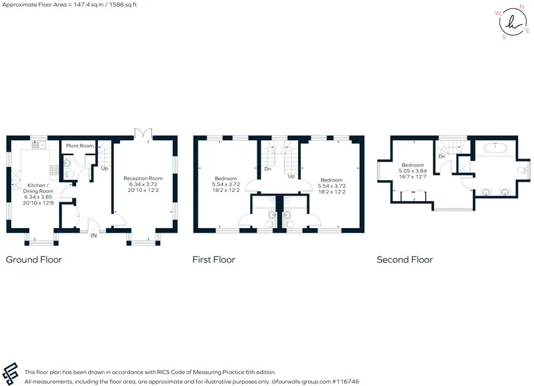 Floorplan 1 for Chapel Gardens, Alton, GU34