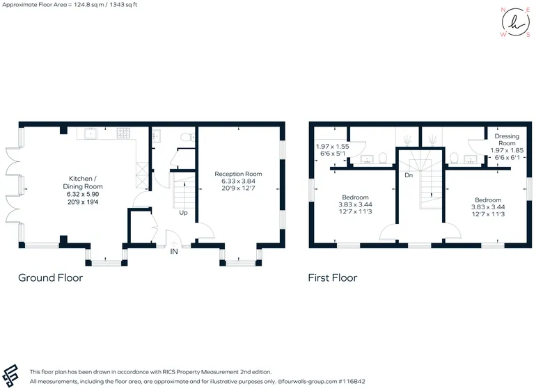 Floorplan 1 for Chapel Gardens, Alton, GU34