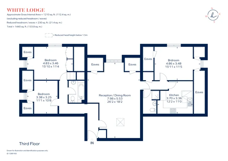 Floorplan 1 for Castlebar Park, Ealing, W5