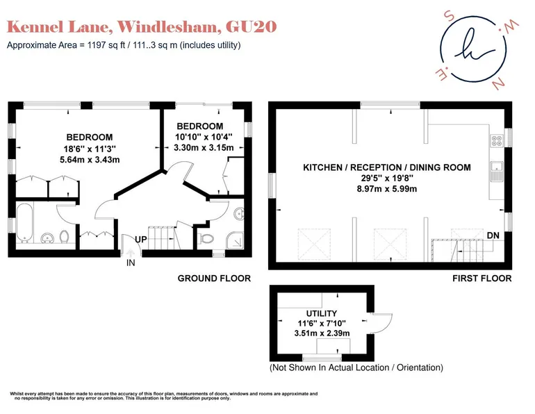Floorplan 1 for Kennel Lane, Windlesham GU20