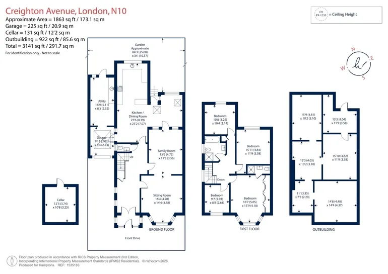 Floorplan 1 for Creighton Avenue London N10