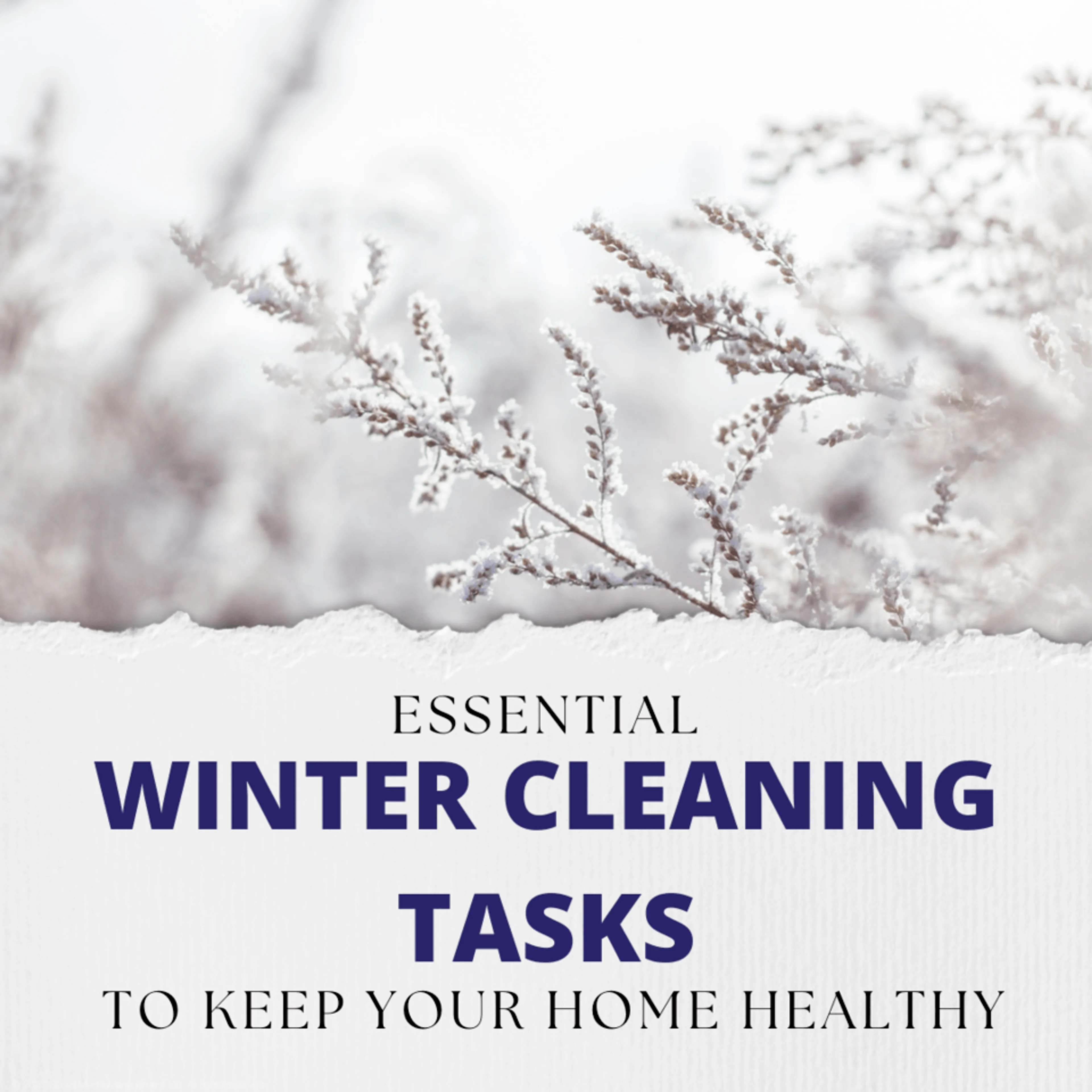 Essential Winter Cleaning Tasks to Keep your Home Healthy