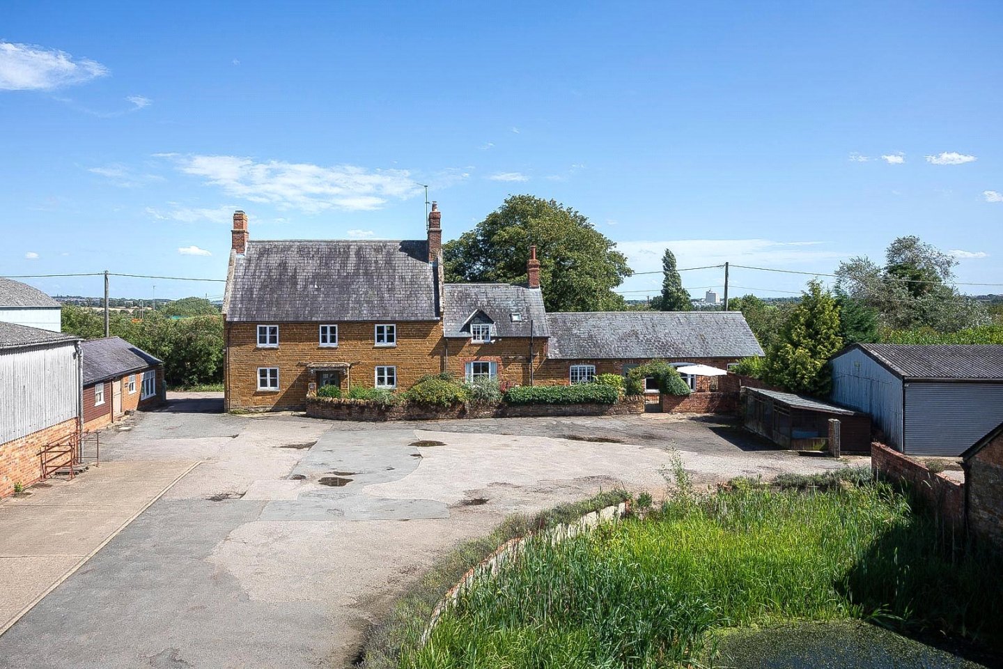 JacksonStops 5 bedroom property for sale in Hill Farm House, Upper Heyford, Northamptonshire
