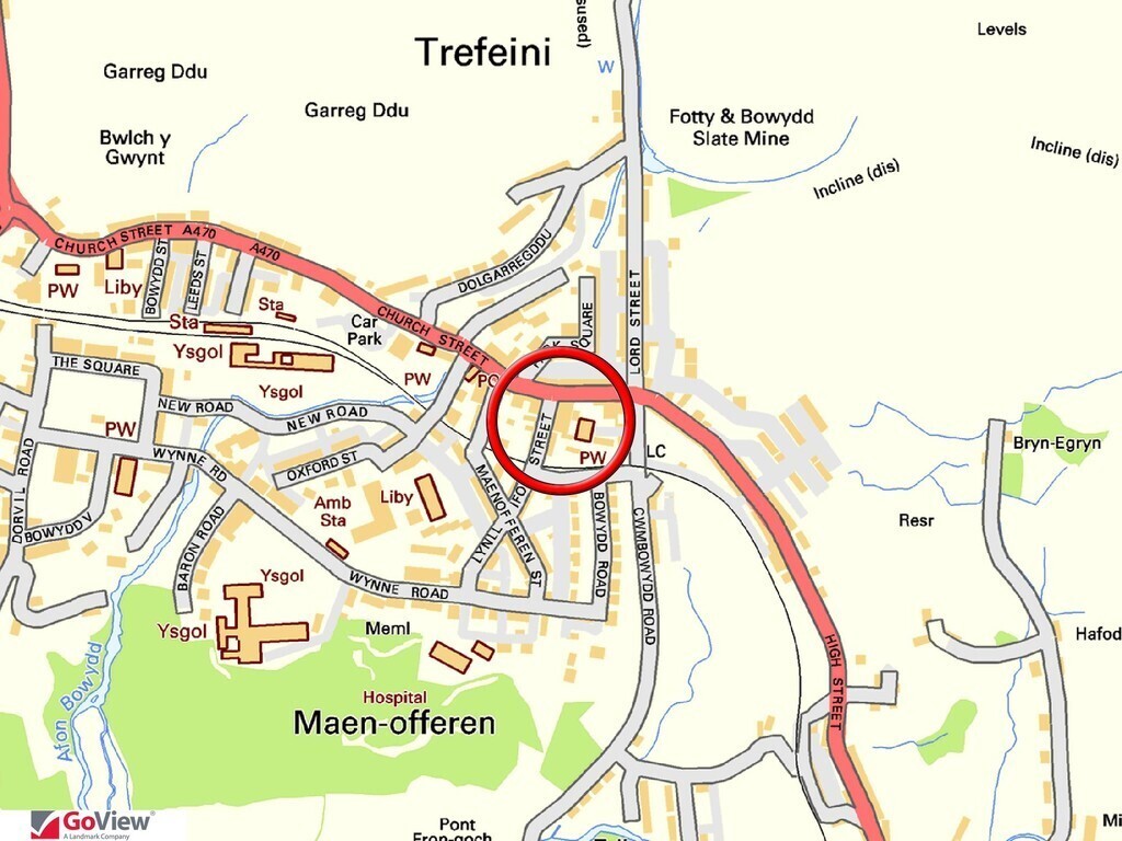 property for sale in Development Site At 30, High Street, Blaenau