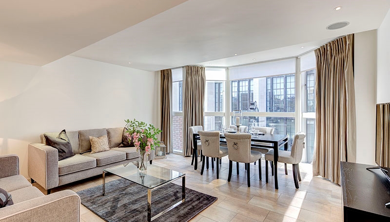 Two Bedrooms Two Bathroom Apartment To Let Imperial House Kensington W8 Image 2