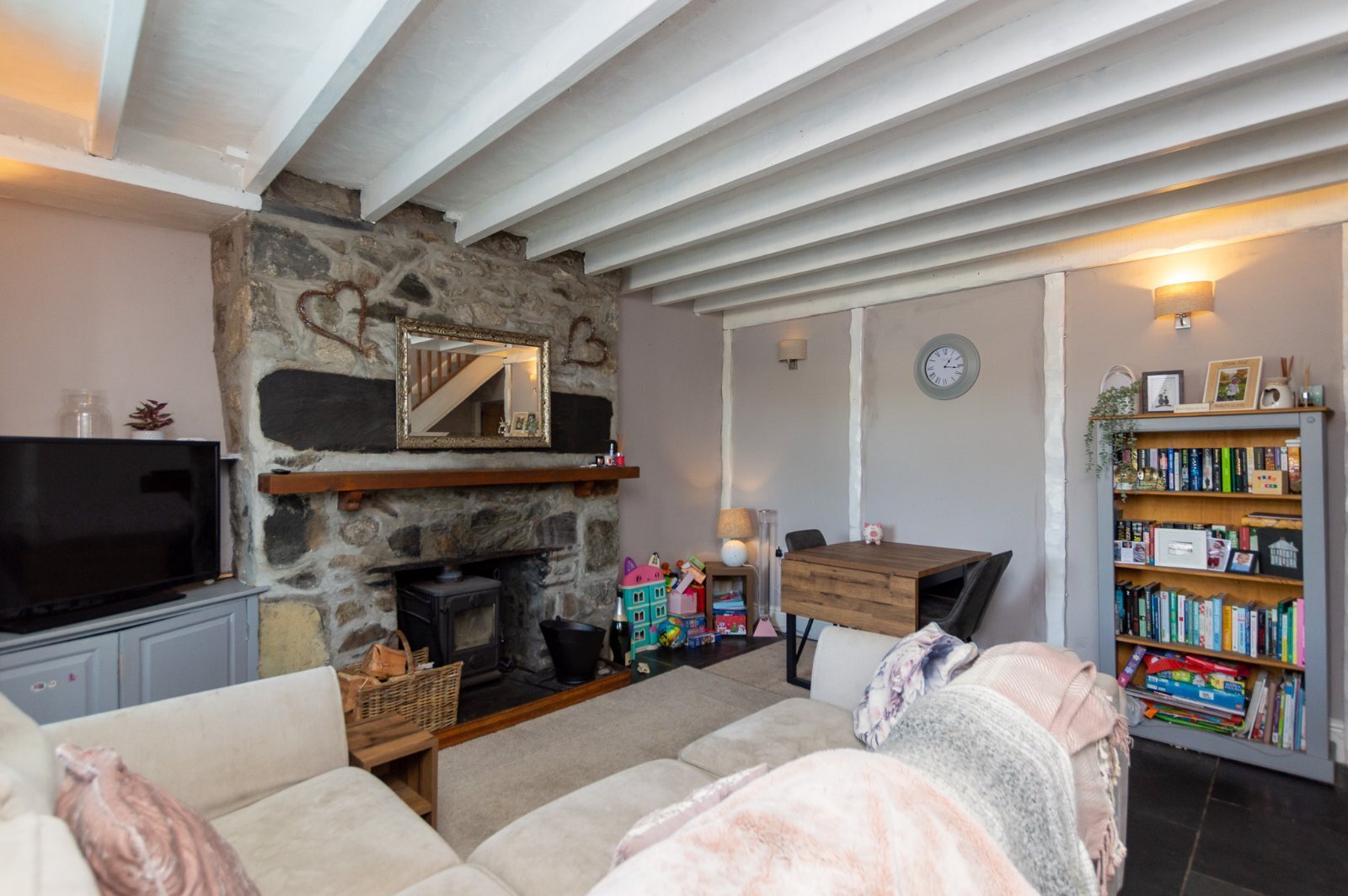 3 bedroom property for sale in CwmYGlo, Caernarfon, Gwynedd, LL55 £