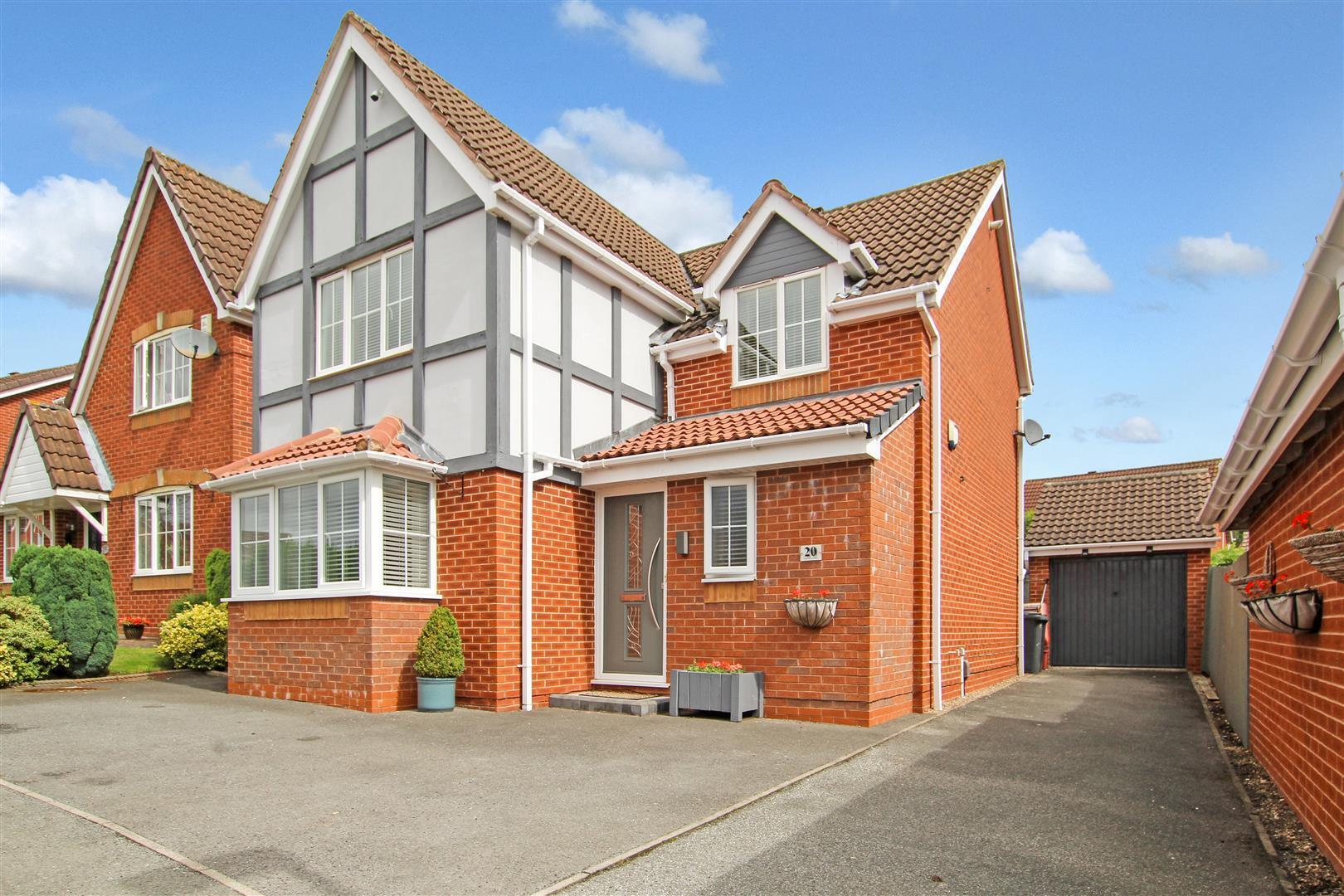 4 bedroom property for sale in Blackthorn Way, Measham, Swadlincote £340,000