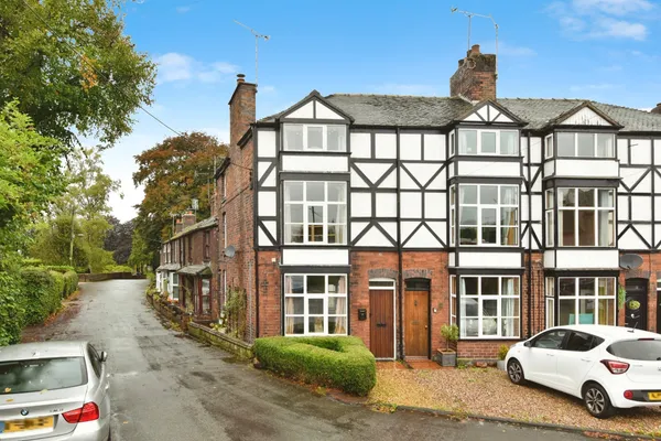 Post Office Square, Madeley, Cheshire...