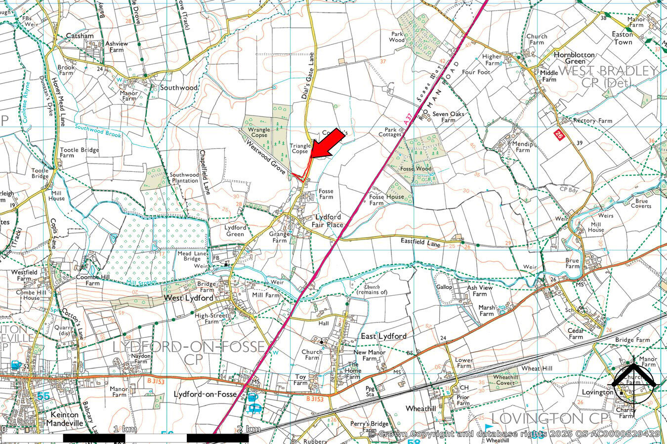 Dials Gate Lane, West Lydford, Somerton, TA11