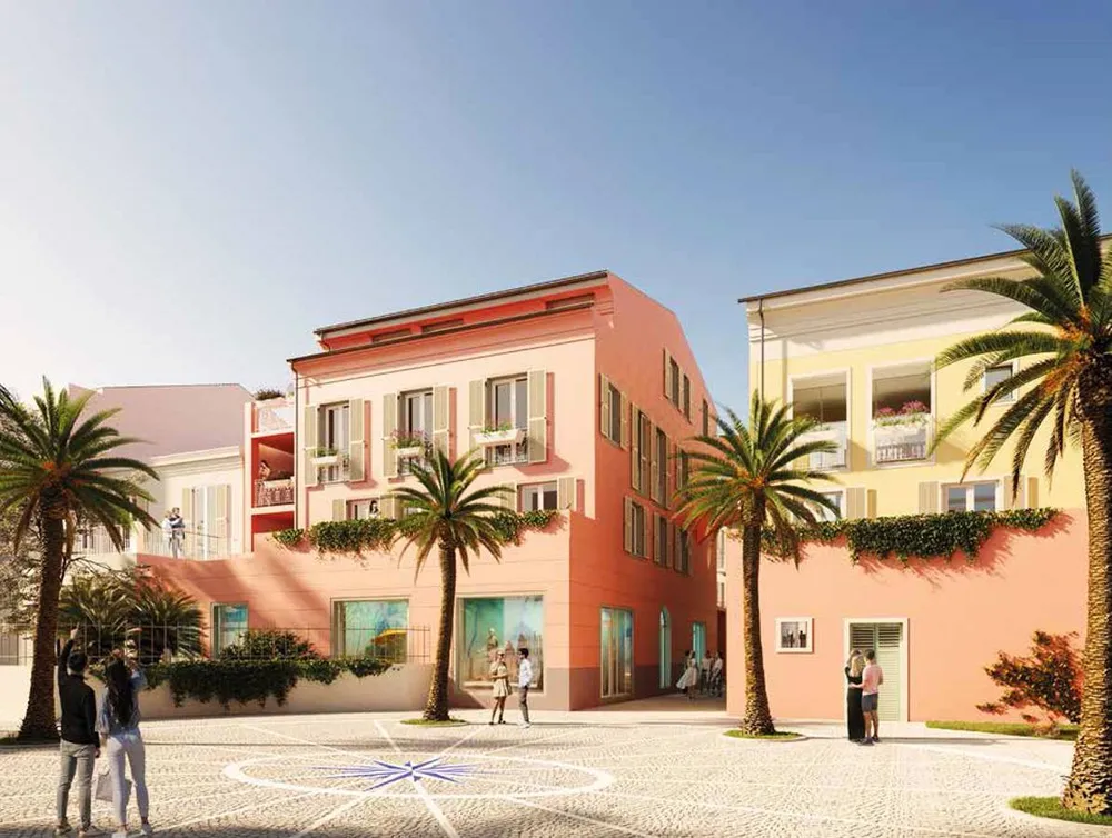 via Trento, Bordighera, Liguria