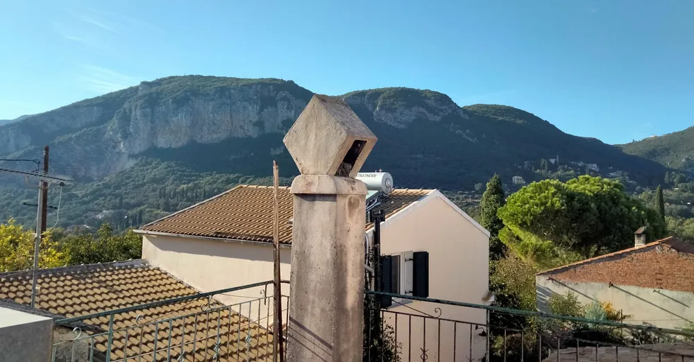 ORANGE CORNICE HOUSE, Gardelades, Corfu