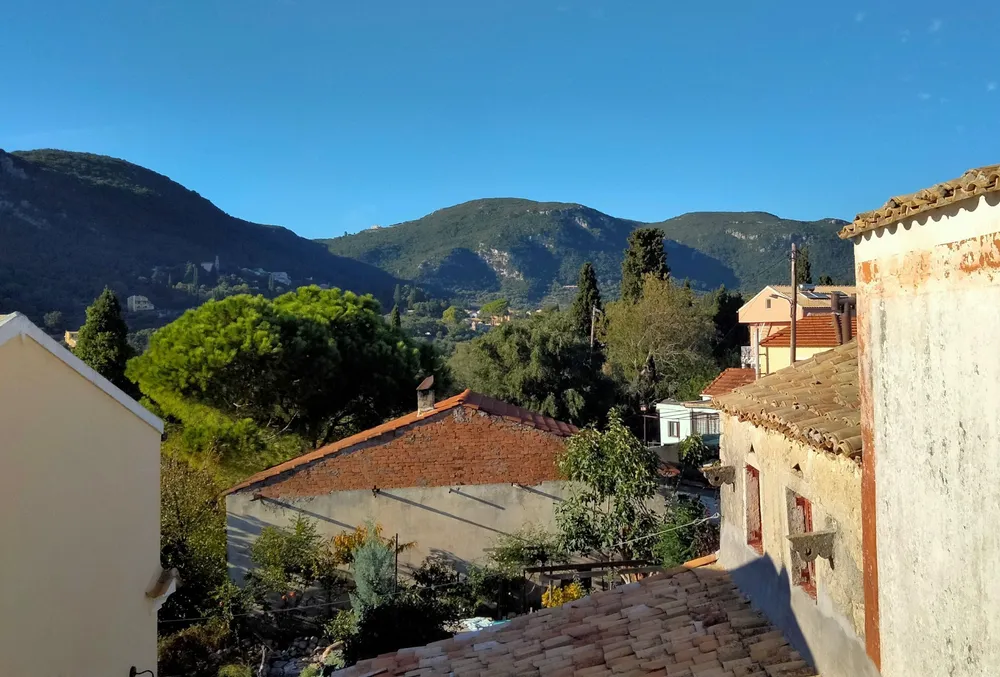 ORANGE CORNICE HOUSE, Gardelades, Corfu