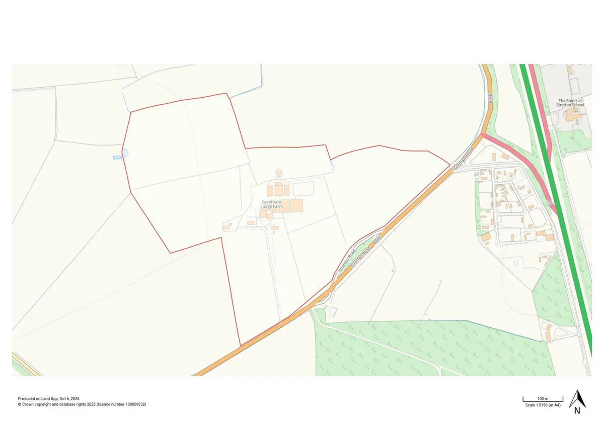 Greetham Lodge Farm, Greetham Road, Stretton, Oakham LE15 7QY