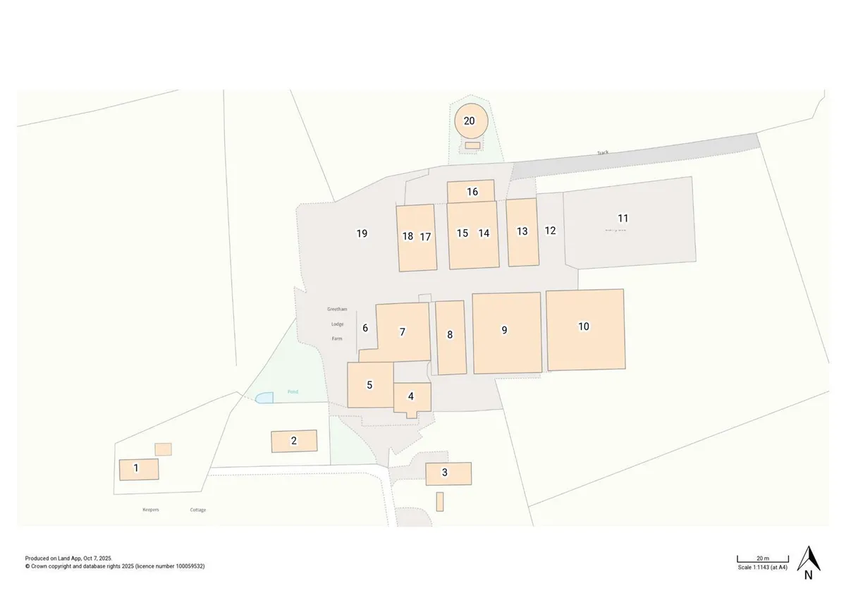 Greetham Lodge Farm, Greetham Road, Stretton, Oakham LE15 7QY