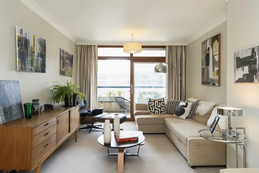 From a flat for sale