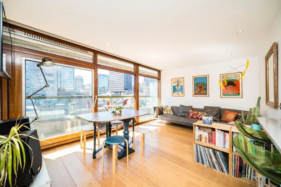 From a flat for sale