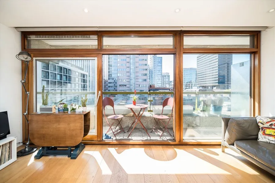 From a flat for sale