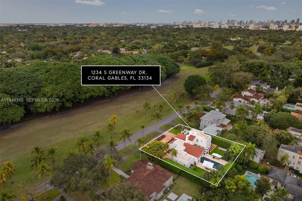 1234 S Greenway Dr, Coral Gables, FL 33134
