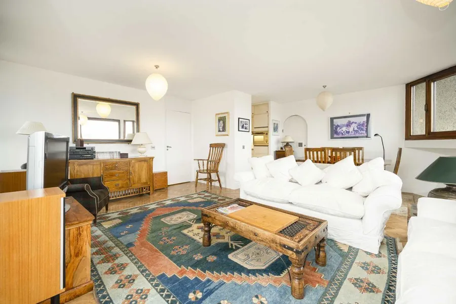 From a flat for sale