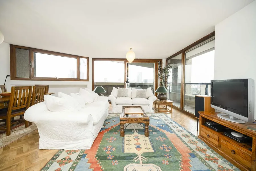 From a flat for sale