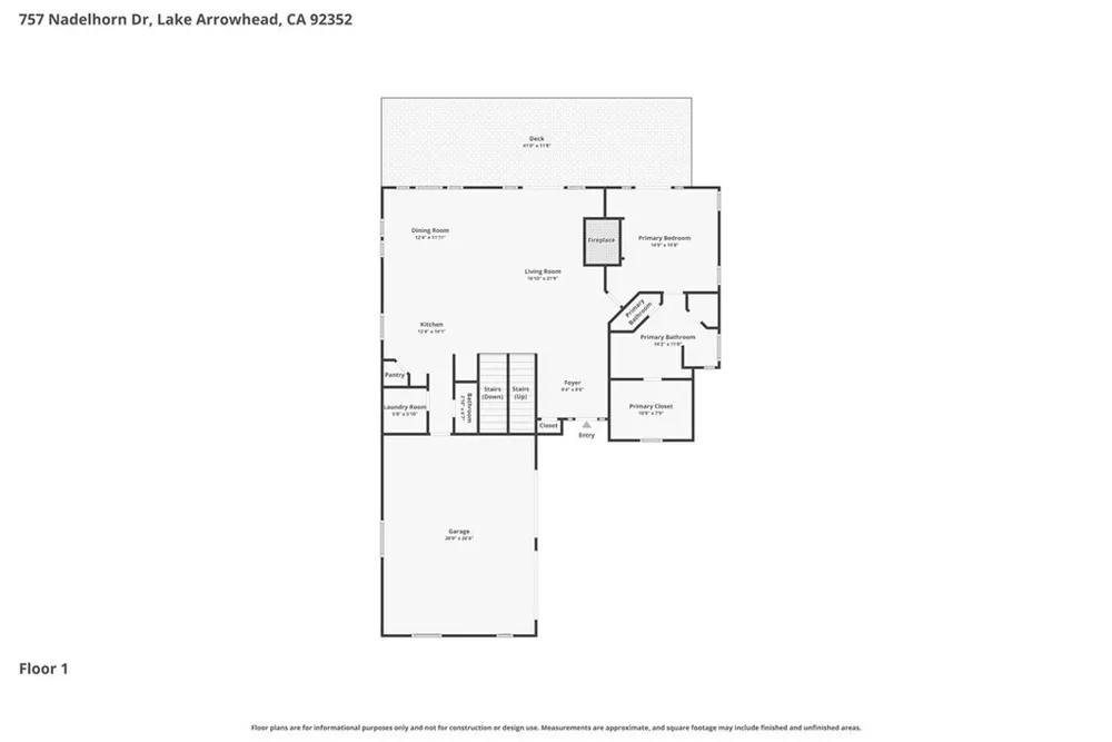 757 Nadelhorn Dr, Lake Arrowhead, CA 92352
