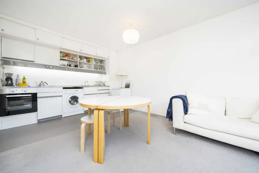 From a flat for sale