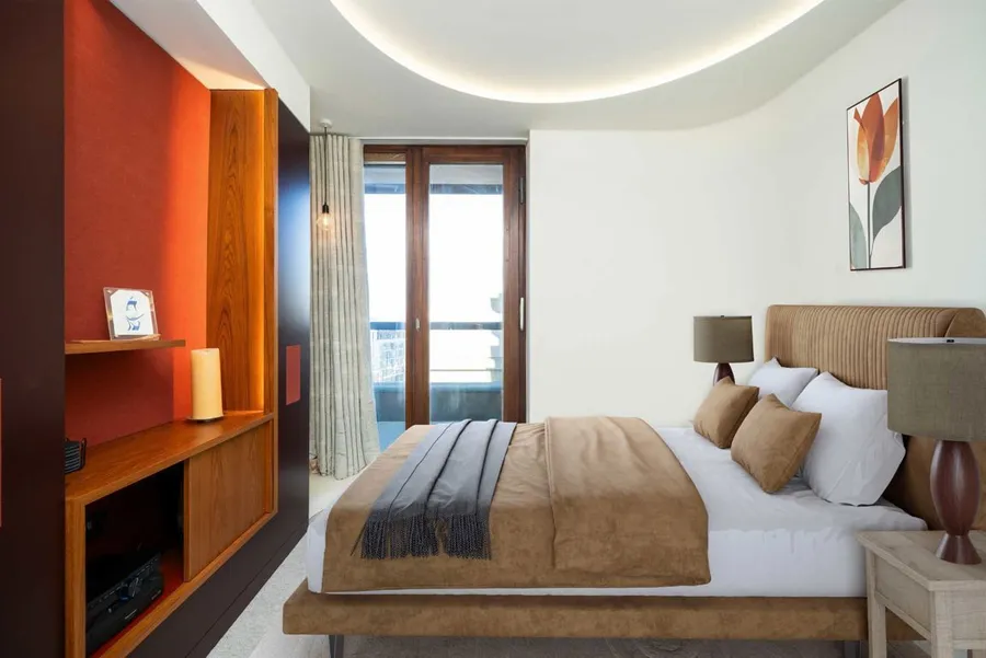 From a flat for sale