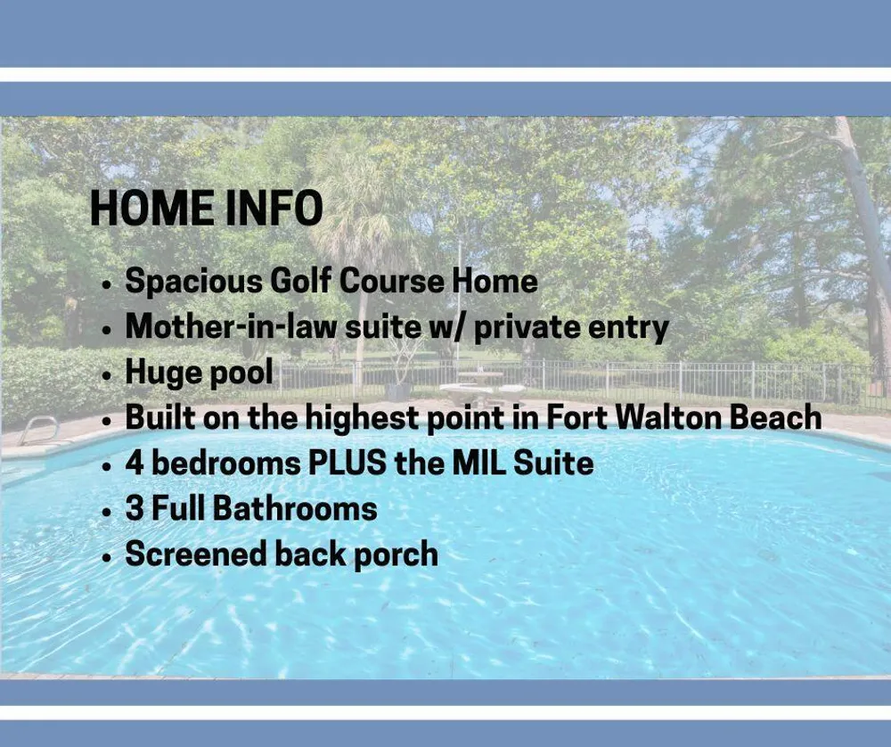 645 Country Club Ave NE, Fort Walton Beach, FL 32547