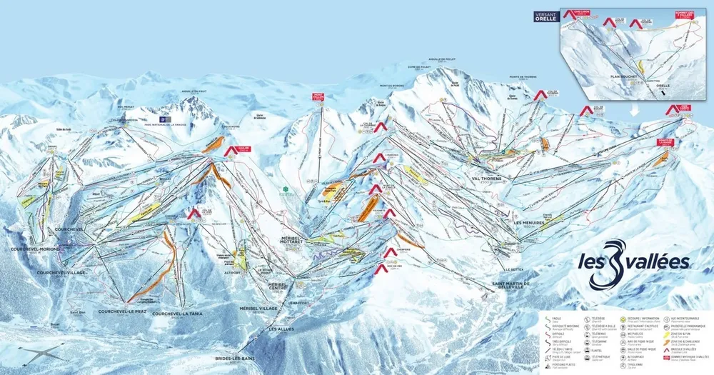 MERIBEL LES ALLUES, Savoie, France