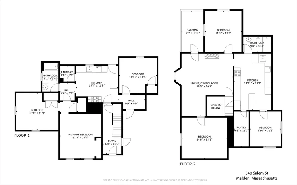 548 Salem St, Malden, MA 02148