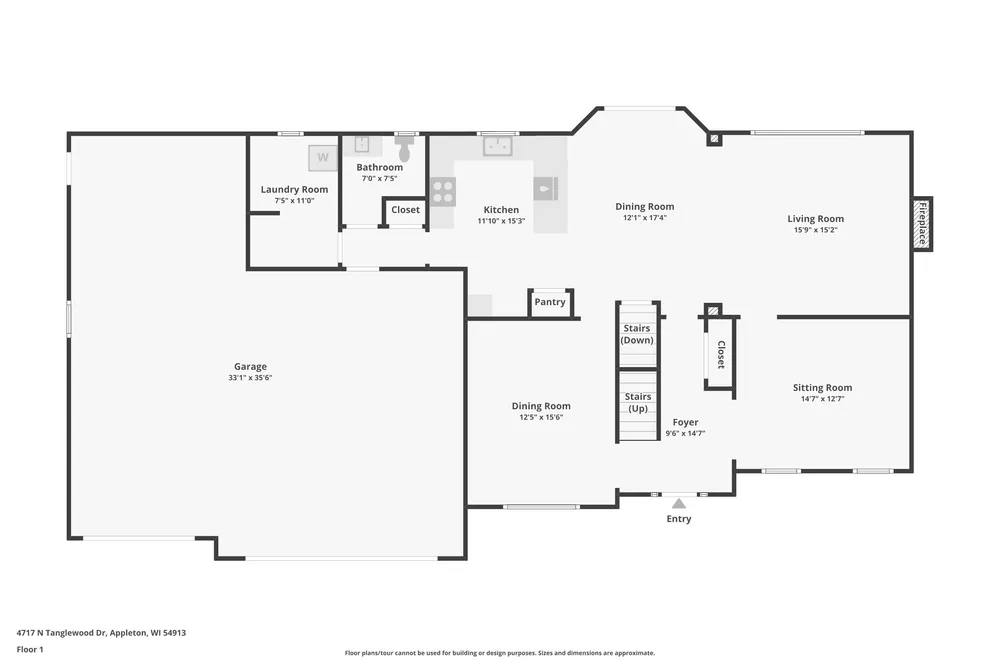 4717 N Tanglewood Dr, Appleton, WI 54913
