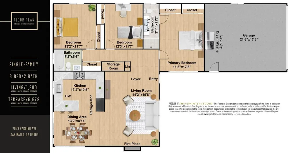 2053 Harding Ave, San Mateo, CA 94403