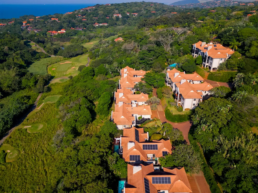 South Africa, KwaZulu Natal, Zimbali Estate, Lodge Lane, 9 Pinnacles Golf Villas, 3