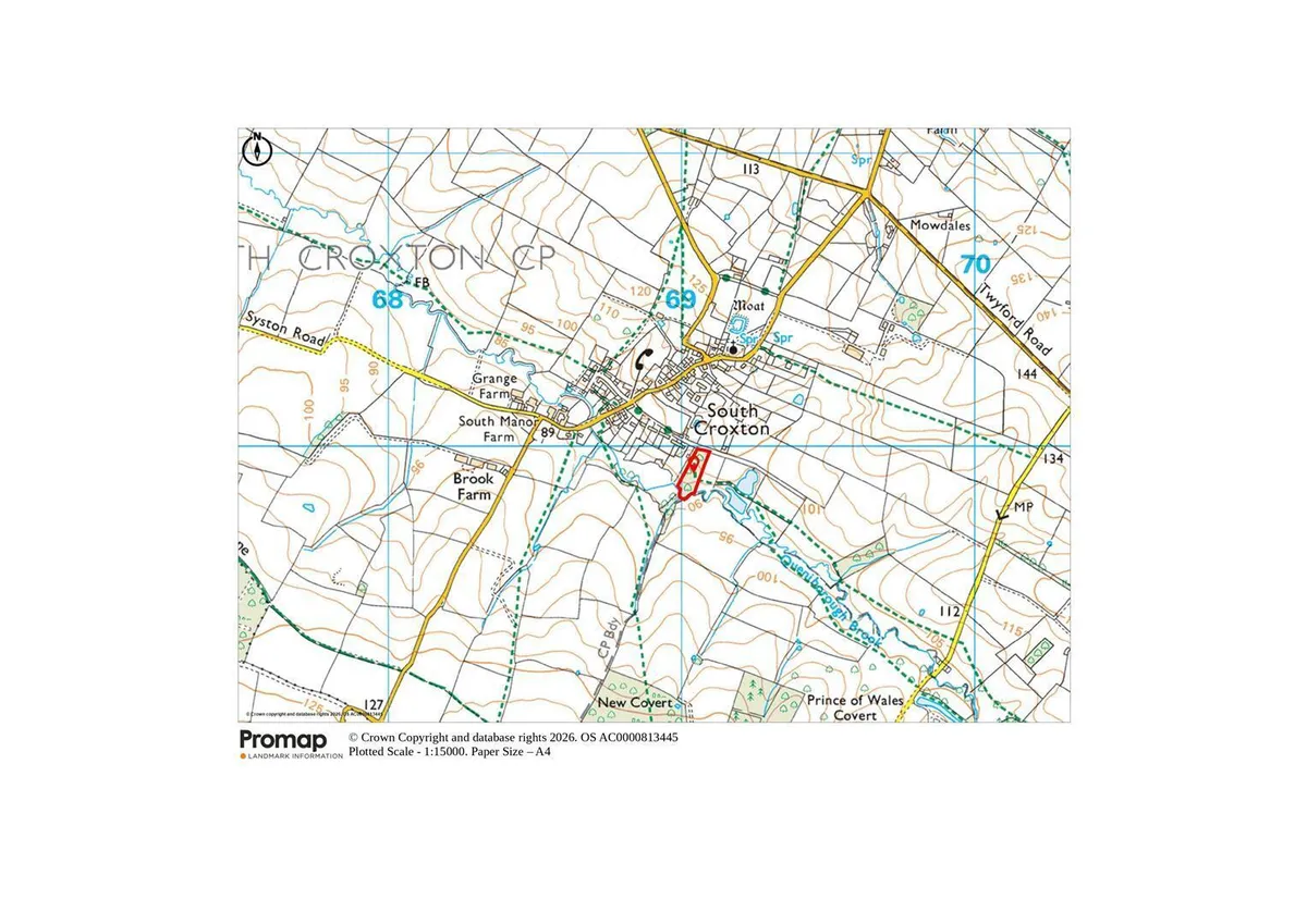 Woodland / Amenity Land at South Croxton, Leicestershire - about 2.15 acres