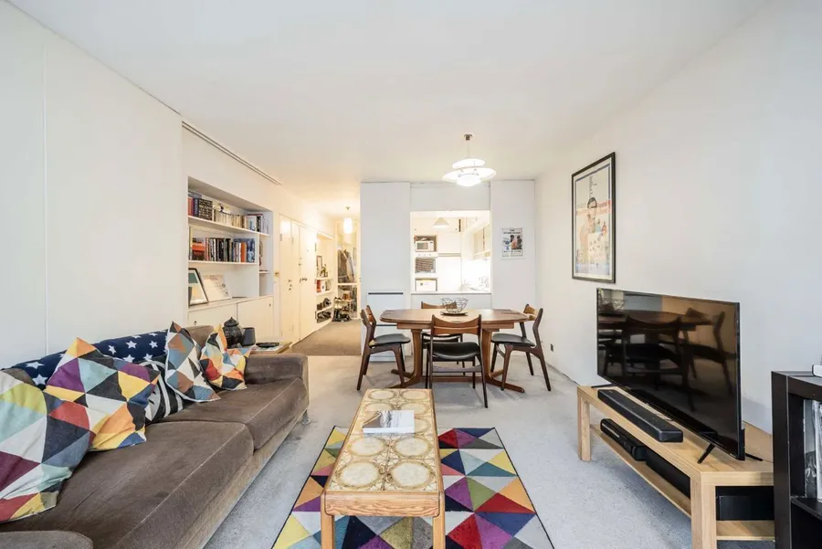 From a flat for sale