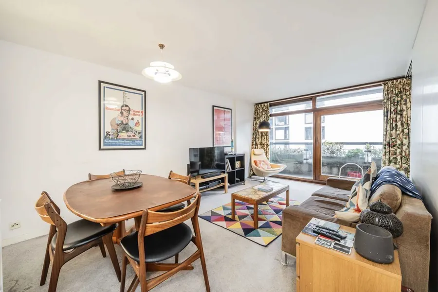 From a flat for sale